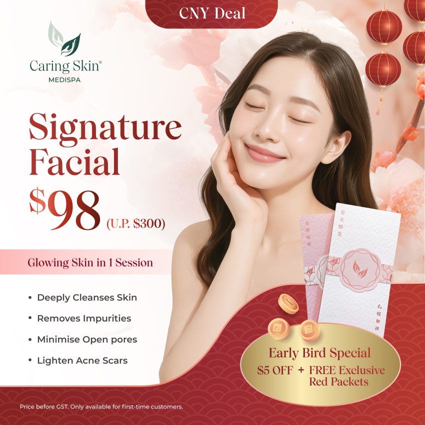 Caring Skin CNY Facial Promo
