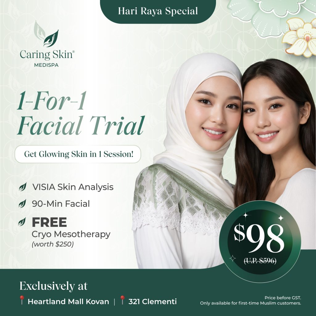 hari raya 1 for 1 facial trial promo