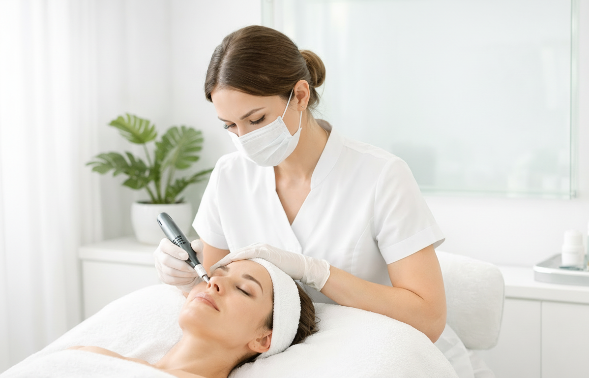 Treating Enlarged Pores with Microneedling: What You Need to Know