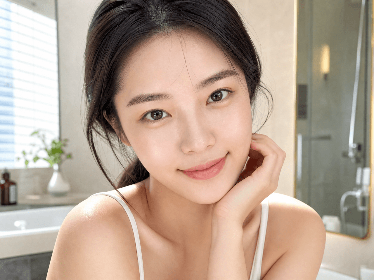 clear healthy skin